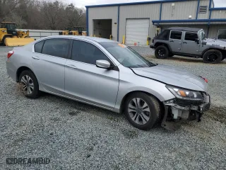 2015 Honda Accord Sedan LX with VIN 1HGCR2F34FA187926, listed as a Copart auction lot 44886725 with 118,335 mi miles and Salvage Title. Bid and sale history available at carsss.com. Image 4.