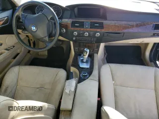 2009 BMW 5 Series 528i with VIN WBANU53579C123110, listed as a Copart auction lot 74227204 with Not Provided miles and Salvage Title. Bid and sale history available at carsss.com. Image 8.