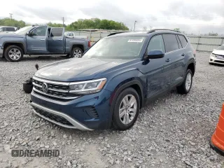 2021 Volkswagen Atlas S с VIN 1V2AP2CA7MC530601, выставлен на аукционе Copart как лот 51299205 с пробегом 81 823 миль миль и Списание • Salvage title. История ставок и продаж доступна на DreamBid. Изображение 1.