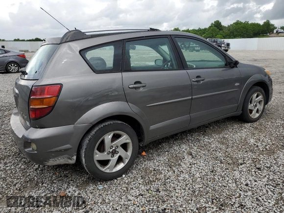 2005 Pontiac Vibe with VIN 5Y2SL63885Z423769, listed as a Copart auction lot 54538594 with 203,421 mi miles and Salvage Title. Bid and sale history available at carsss.com. Image 3.
