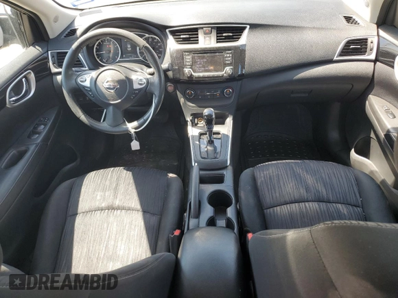 2017 Nissan Sentra S with VIN 3N1AB7APXHY382397, listed as a Copart auction lot 55091364 with 140,279 mi miles and Salvage Title. Bid and sale history available at carsss.com. Image 8.
