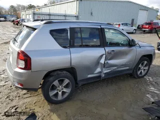 2016 Jeep Compass High Altitude Edition with VIN 1C4NJCEA6GD720251, listed as a Copart auction lot 42423475 with 103,312 mi miles and Salvage Title. Bid and sale history available at carsss.com. Image 3.