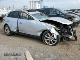 2008 Infiniti EX Journey with VIN JNKAJ09F48M351814, listed as a Copart auction lot 62750404 with Not Provided miles and Salvage Title. Bid and sale history available at DreamBid. Image 4.