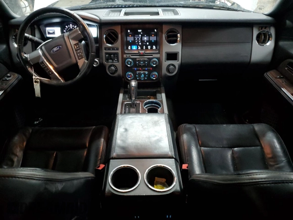 2017 Ford Expedition Platinum with VIN 1FMJU1MT9HEA42468, listed as a Copart auction lot 85666634 with 98,512 mi miles and Clean title. Bid and sale history available at DreamBid. Image 8.