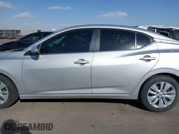 2023 Nissan Sentra S with VIN 3N1AB8BVXPY287582, listed as a IAAI auction lot 41743265 with 24,675 mi miles and . Bid and sale history available at DreamBid. Image 15.