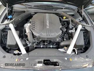 2023 Genesis G70 3.3T with VIN KMTG54TE8PU123516, listed as a Copart auction lot 76779384 with 1,723 mi miles and Non Repairable. Bid and sale history available at carsss.com. Image 11.