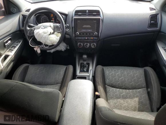 2021 Mitsubishi Outlander Sport SE with VIN JA4APVAU0MU026458, listed as a Copart auction lot 44255385 with 99,013 mi miles and Salvage Title. Bid and sale history available at carsss.com. Image 8.