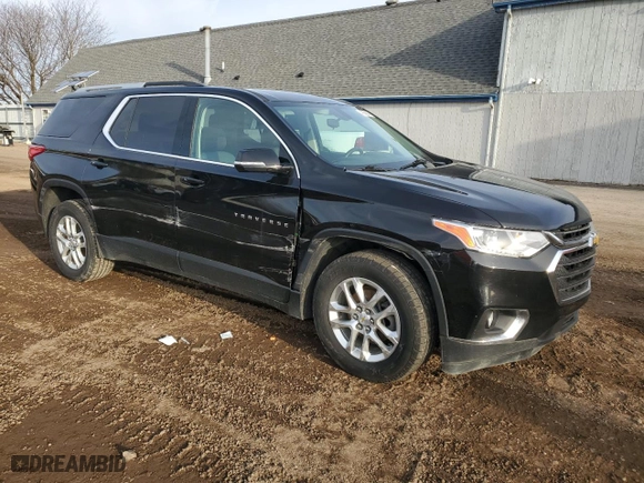 2018 Chevrolet Traverse LT Cloth with VIN 1GNEVGKW7JJ173857, listed as a Copart auction lot 49056845 with 154,989 mi miles and Clean Title. Bid and sale history available at carsss.com. Image 4.