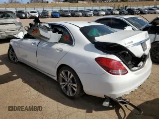 2017 Mercedes-Benz C 300 with VIN 55SWF4JB0HU215308, listed as a Copart auction lot 43365404 with Not provided miles and Non repairable. Bid and sale history available at DreamBid. Image 2.