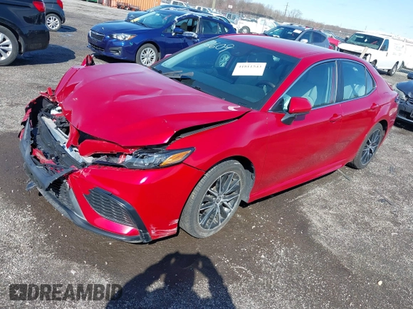 2021 Toyota Camry SE Nightshade with VIN 4T1G11AK0MU482609, listed as a IAAI auction lot 41811543 with 68,336 mi miles and . Bid and sale history available at carsss.com. Image 17.