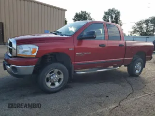 2006 Dodge 2500 SLT с VIN 1D7KS28D56J174192, выставлен на аукционе Copart как лот 60815475 с пробегом 186 332 миль миль и Списание • Salvage title. История ставок и продаж доступна на DreamBid. Изображение 1.