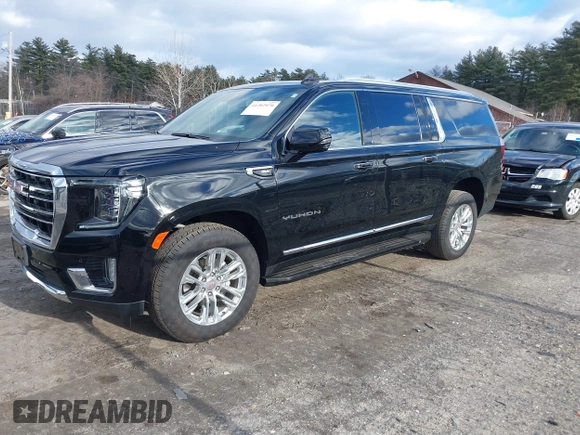 2023 GMC Yukon XL SLT z VIN 1GKS2GKD2PR562956, wystawiony jako IAAI lot #41202979 z przebiegiem 14 938 mil mil oraz . Historia ofert i sprzedaży dostępna na DreamBid. Obrazek 14.