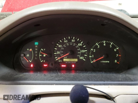 2003 Toyota Solara SE with VIN 2T1CE22P43C025496, listed as a Copart auction lot 89157825 with 104,722 mi miles and Salvage Title. Bid and sale history available at carsss.com. Image 9.