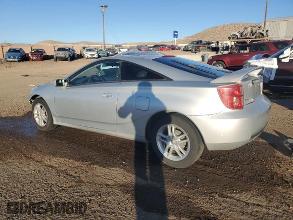 2005 Toyota Celica GT with VIN JTDDR32T050184847, listed as a Copart auction lot 44213675 with 182,954 mi miles and Salvage Title. Bid and sale history available at carsss.com. Image 2.