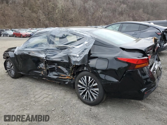 2025 Nissan Altima SV with VIN 1N4BL4DW6SN308033, listed as a Copart auction lot 52924055 with 1,989 mi miles and Salvage Title. Bid and sale history available at DreamBid. Image 2.