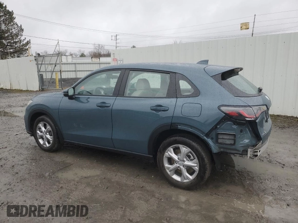 2025 Honda HR-V LX with VIN 3CZRZ2H33SM727523, listed as a Copart auction lot 52338715 with 1,365 mi miles and Non repairable. Bid and sale history available at DreamBid. Image 2.