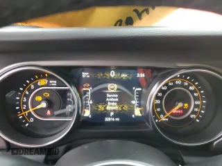 2023 Jeep Wrangler Sport S with VIN 1C4HJXDG6PW675682, listed as a Copart auction lot 41446855 with 22,816 mi miles and Salvage Title. Bid and sale history available at DreamBid. Image 9.