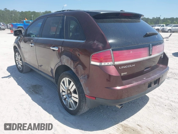 2009 Lincoln MKX with VIN 2LMDU88C49BJ02240, listed as a IAAI auction lot 42038085 with 258,418 mi miles and . Bid and sale history available at DreamBid. Image 3.