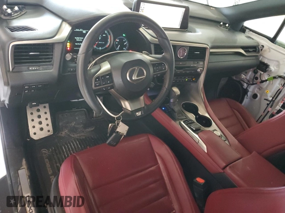 2016 Lexus RX 350 F Sport with VIN 2T2BZMCA3GC006591, listed as a Copart auction lot 50893695 with 99,916 mi miles and Clean Title. Bid and sale history available at carsss.com. Image 8.