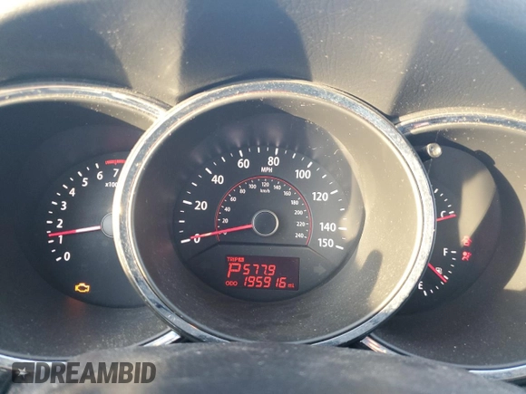 2011 Kia Sorento LX with VIN 5XYKT3A17BG089443, listed as a Copart auction lot 80092684 with 195,916 mi miles and Salvage Title. Bid and sale history available at carsss.com. Image 9.