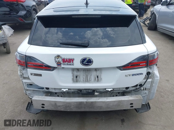 2017 Lexus CT 200h with VIN JTHKD5BH4H2283160, listed as a IAAI auction lot 42383036 with 115,582 mi miles and . Bid and sale history available at DreamBid. Image 17.