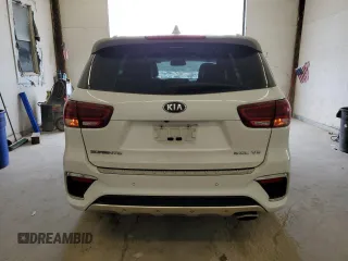 2019 Kia Sorento SX Limited with VIN 5XYPKDA53KG448787, listed as a Copart auction lot 70853793 with 91,032 mi miles and Salvage Title. Bid and sale history available at carsss.com. Image 6.