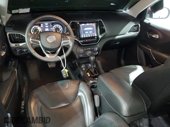 2019 Jeep Cherokee Limited с VIN 1C4PJMDN5KD117772, выставлен на аукционе Copart как лот 62888735 с пробегом 52 813 миль миль и Списание • Salvage title. История ставок и продаж доступна на DreamBid. Изображение 8.