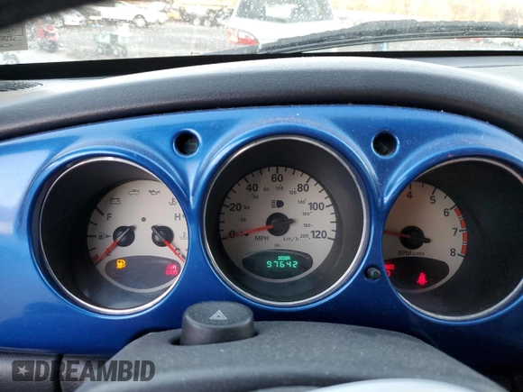 2005 Chrysler PT Cruiser with VIN 3C4FY48B85T560083, listed as a Copart auction lot 79838694 with 97,642 mi miles and Salvage Title. Bid and sale history available at DreamBid. Image 9.