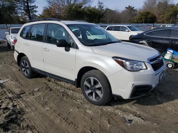 2018 Subaru Forester with VIN JF2SJABCXJH485884, listed as a Copart auction lot 43387705 with 105,865 mi miles and Salvage Title. Bid and sale history available at carsss.com. Image 4.