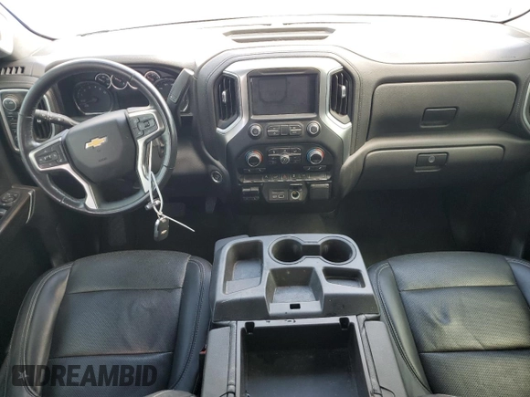 2021 Chevrolet Silverado 1500 LT with VIN 3GCUYDETXMG288020, listed as a Copart auction lot 74226564 with 79,173 mi miles and Non Repairable. Bid and sale history available at carsss.com. Image 8.