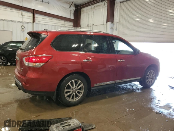 2014 Nissan Pathfinder SL z VIN 5N1AR2MM2EC733025, wystawiony jako Copart lot #57303705 z przebiegiem 163 002 mil mil oraz Nie do naprawy • Non repairable. Historia ofert i sprzedaży dostępna na DreamBid. Obrazek 3.