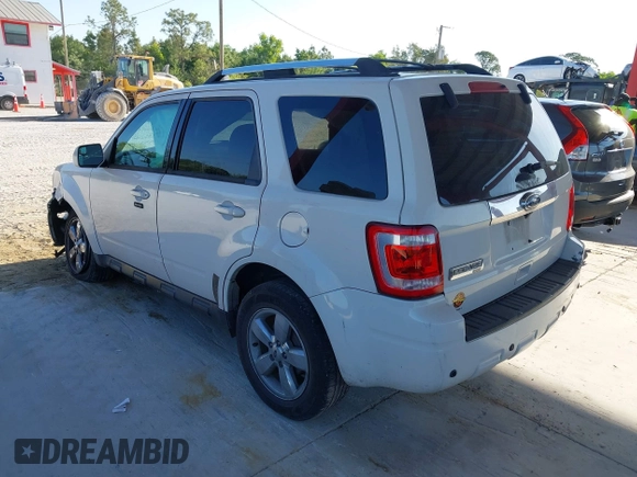 2012 Ford Escape Limited with VIN 1FMCU0E78CKA27118, listed as a IAAI auction lot 42070331 with 185,227 mi miles and . Bid and sale history available at DreamBid. Image 3.