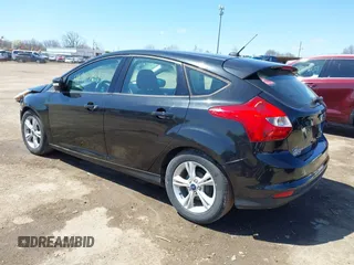 2014 Ford Focus SE with VIN 1FADP3K20EL428918, listed as a IAAI auction lot 41967617 with 114,386 mi miles. Bid and sale history available at carsss.com. Image 3.