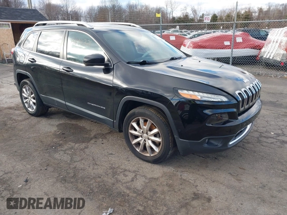 2017 Jeep Cherokee High Altitude with VIN 1C4PJMDS8HW665980, listed as a IAAI auction lot 41194321 with 93,205 mi miles and . Bid and sale history available at DreamBid. Image 1.
