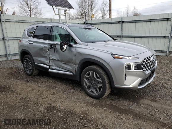 2023 Hyundai Santa Fe Limited with VIN 5NMS4DALXPH518706, listed as a Copart auction lot 41912463 with 5,463 mi miles and . Bid and sale history available at DreamBid. Image 4.