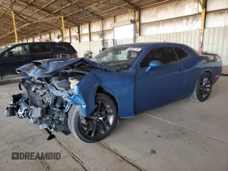 2021 Dodge Challenger R/T Scat Pack z VIN 2C3CDZFJ0MH619404, wystawiony jako Copart lot #56520115 z przebiegiem 40 593 mil mil oraz Szkoda całkowita • Salvage title. Historia ofert i sprzedaży dostępna na DreamBid. Obrazek 1.