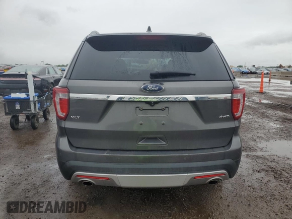 2017 Ford Explorer XLT с VIN 1FM5K8D8XHGC84816, выставлен на аукционе Copart как лот 59524125 с пробегом 77 099 миль миль и Списание • Salvage title. История ставок и продаж доступна на DreamBid. Изображение 6.