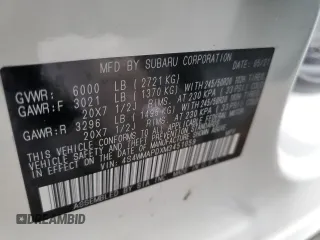2021 Subaru Ascent Limited с VIN 4S4WMAPDXM3451059, выставлен на аукционе Copart как лот 46691805 с пробегом Не указан миль и Списание • Salvage title. История ставок и продаж доступна на DreamBid. Изображение 15.