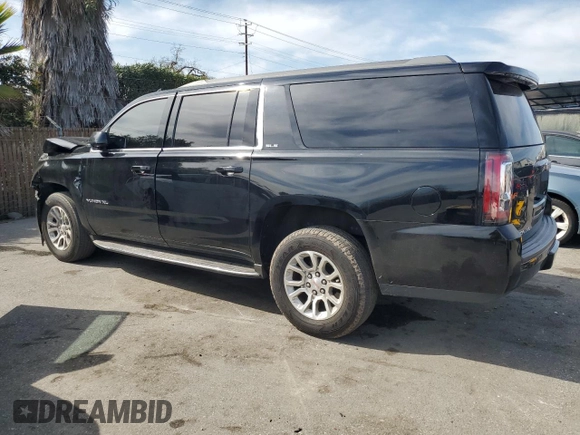 2017 GMC Yukon XL SLE with VIN 1GKS1FKC8HR207943, listed as a Copart auction lot 48509365 with 67,045 mi miles and Salvage Title. Bid and sale history available at carsss.com. Image 2.