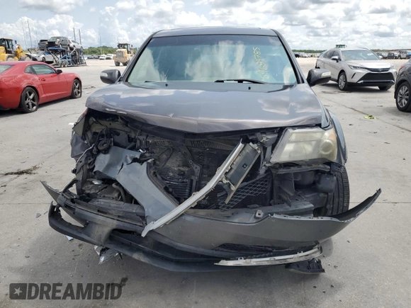 2011 Acura MDX with VIN 2HNYD2H20BH500130, listed as a Copart auction lot 59684785 with 212,375 mi miles and Salvage title. Bid and sale history available at DreamBid. Image 5.