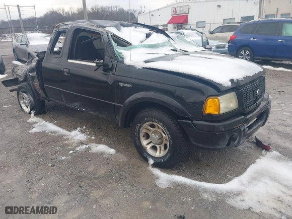 2003 Ford Ranger XL with VIN 1FTYR14U03PB87439, listed as a IAAI auction lot 41299680 with 216,310 mi miles. Bid and sale history available at carsss.com. Image 1.