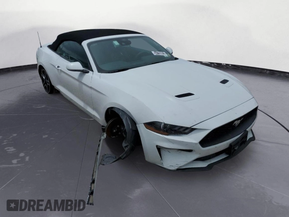 2022 Ford Mustang EcoBoost with VIN 1FATP8UH6N5119517, listed as a Copart auction lot 54755023 with 15,481 mi miles and . Bid and sale history available at DreamBid. Image 4.