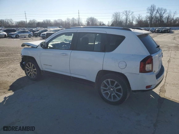 2017 Jeep Compass High Altitude with VIN 1C4NJCEA2HD156017, listed as a Copart auction lot 42697465 with 140,732 mi miles and Salvage Title. Bid and sale history available at carsss.com. Image 2.