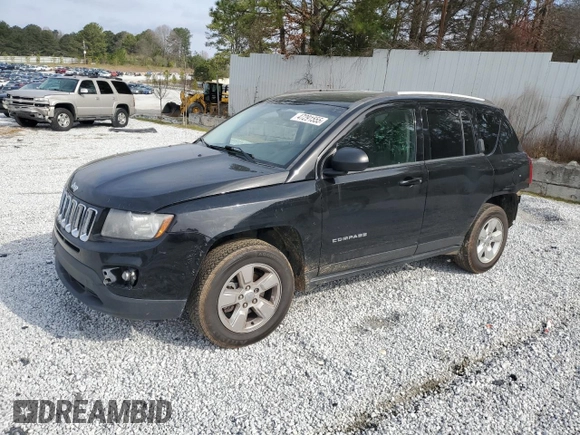 2016 Jeep Compass 75th Anniversary with VIN 1C4NJCBB2GD716887, listed as a Copart auction lot 47291555 with 148,943 mi miles and Salvage Title. Bid and sale history available at carsss.com. Image 1.