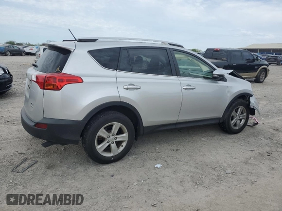 2013 Toyota RAV4 XLE with VIN JTMRFREV3DD042286, listed as a Copart auction lot 53102925 with 90,367 mi miles and Salvage Title. Bid and sale history available at carsss.com. Image 3.
