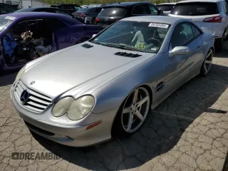 2004 Mercedes-Benz SL 500 z VIN WDBSK75F64F082732, wystawiony jako Copart lot #49105494 z przebiegiem 131 610 mil mil oraz Szkoda całkowita • Salvage title. Historia ofert i sprzedaży dostępna na DreamBid. Obrazek 1.