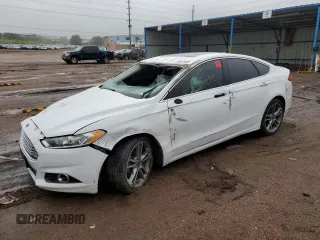 2016 Ford Fusion Titanium with VIN 3FA6P0K92GR380007, listed as a Copart auction lot 58873895 with Not provided miles and Salvage title. Bid and sale history available at DreamBid. Image 1.