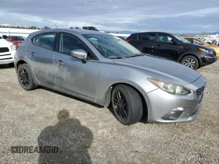 2014 Mazda 3 i Sport with VIN JM1BM1K77E1204051, listed as a Copart auction lot 44277765 with 118,243 mi miles and Salvage Title. Bid and sale history available at DreamBid. Image 4.