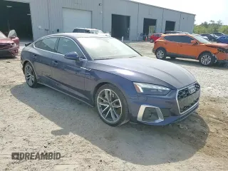 2023 Audi A5 Sportback S line Premium Plus with VIN WAUFACF54PA030079, listed as a Copart auction lot 46830254 with 10,751 mi miles. Bid and sale history available at carsss.com. Image 10.