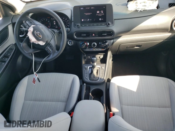 2023 Hyundai Kona SEL with VIN KM8K6CABXPU044904, listed as a Copart auction lot 41921915 with 33,630 mi miles and Salvage Title. Bid and sale history available at DreamBid. Image 8.